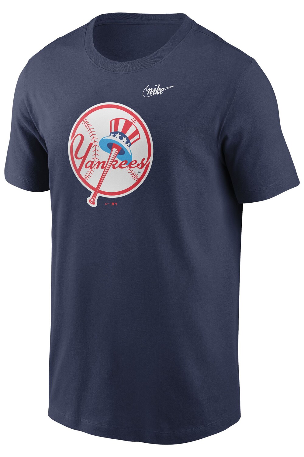 

Футболка с логотипом New York Yankees Cooperstown Nike, синий