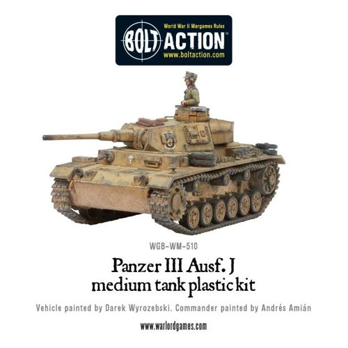 Фигурки Bolt Action: Panzer Iii Warlord Games