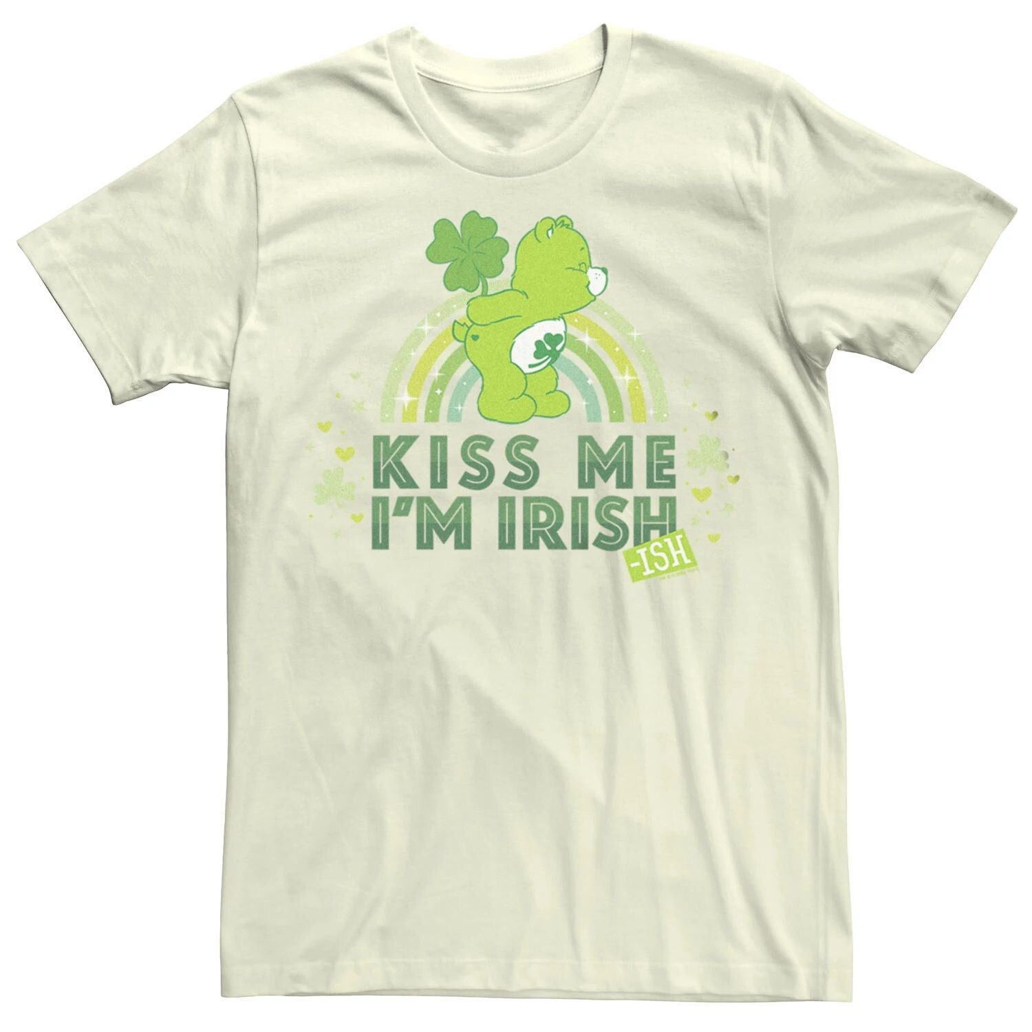 

Детская футболка с рисунком Care Bears Kiss Me I'm Irish Boyfriend Licensed Character