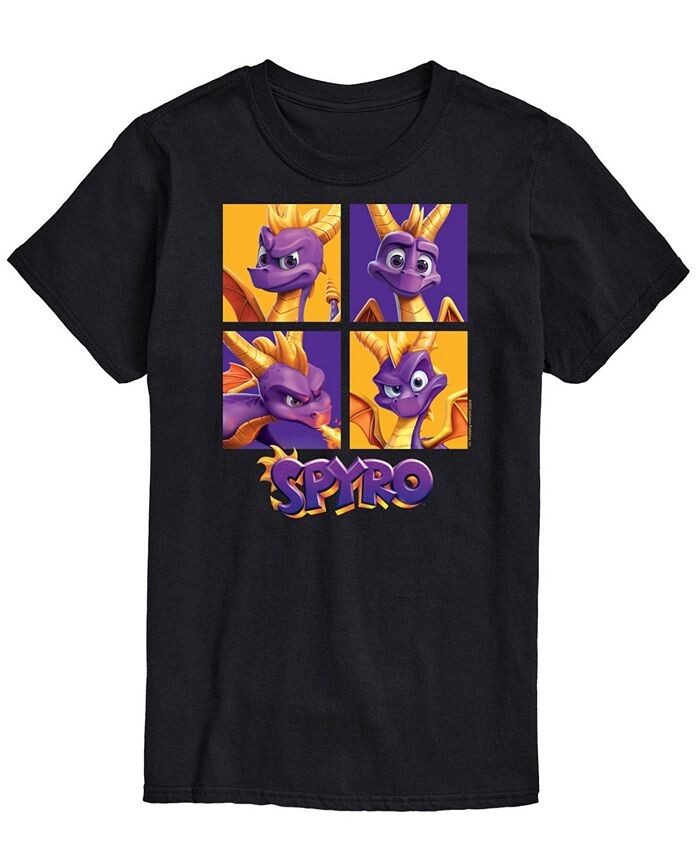 

Мужская футболка Spyro Blocks AIRWAVES, черный