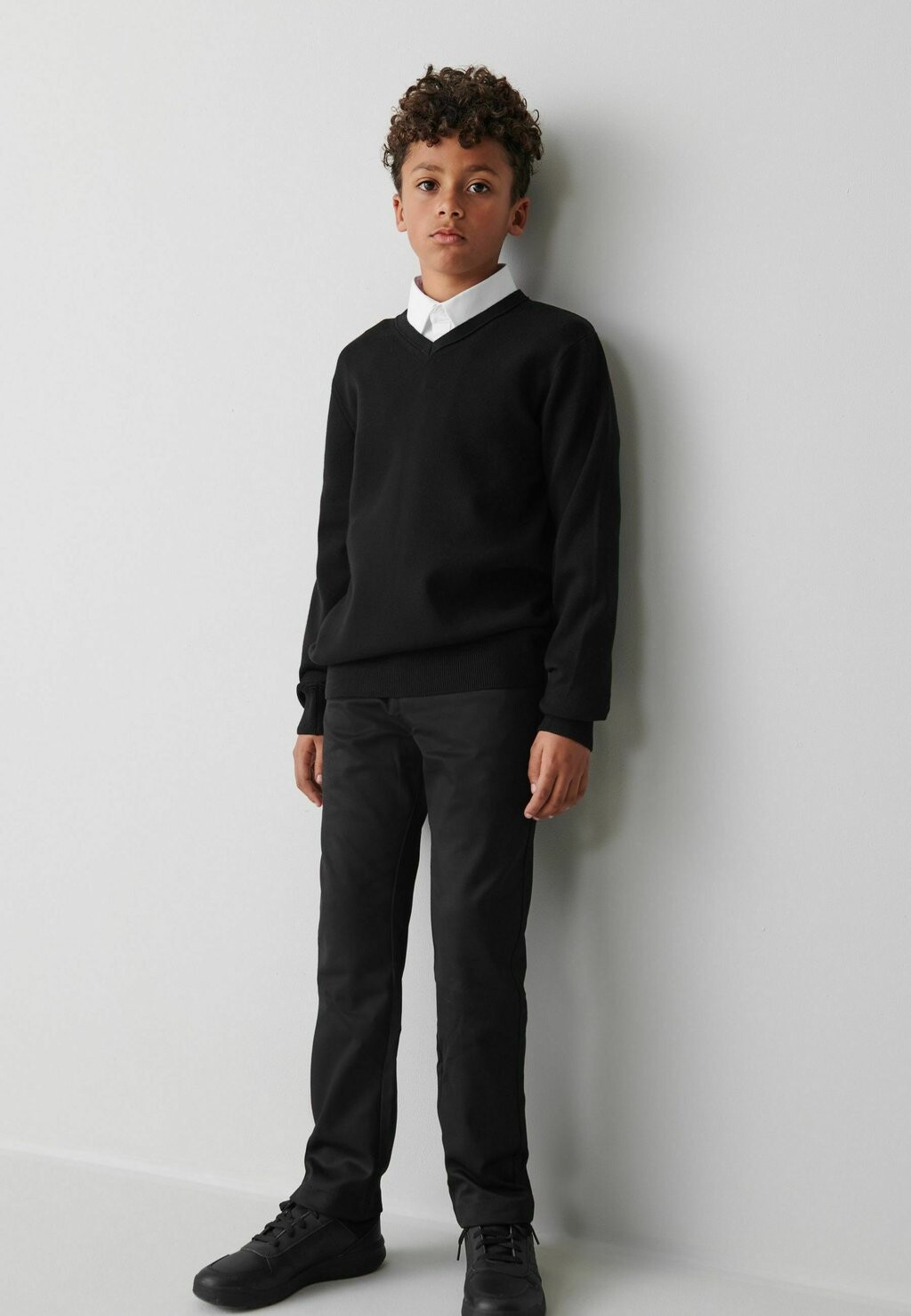 

Джемпер SCHOOL V-NECK LONG SLEEVE Clarks, цвет black