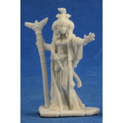 

Миниатюра Reaper Pathfinder Bones: Alahazra, Iconic Oracle