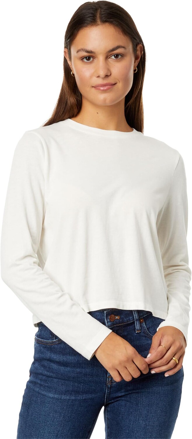 

Футболка Bella с длинными рукавами Madewell, цвет Lighthouse