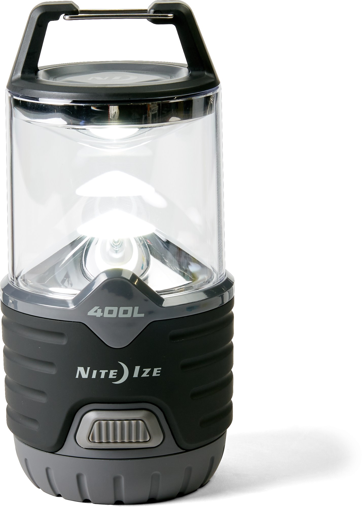портативный кемпинг лампа ночсветильник 120 люмен ультра яркий светодиодный кемпинг походный фонарь открытый кемпинг фонарь палатка лампа Сияющий светодиодный фонарь 400 Nite Ize, черный
