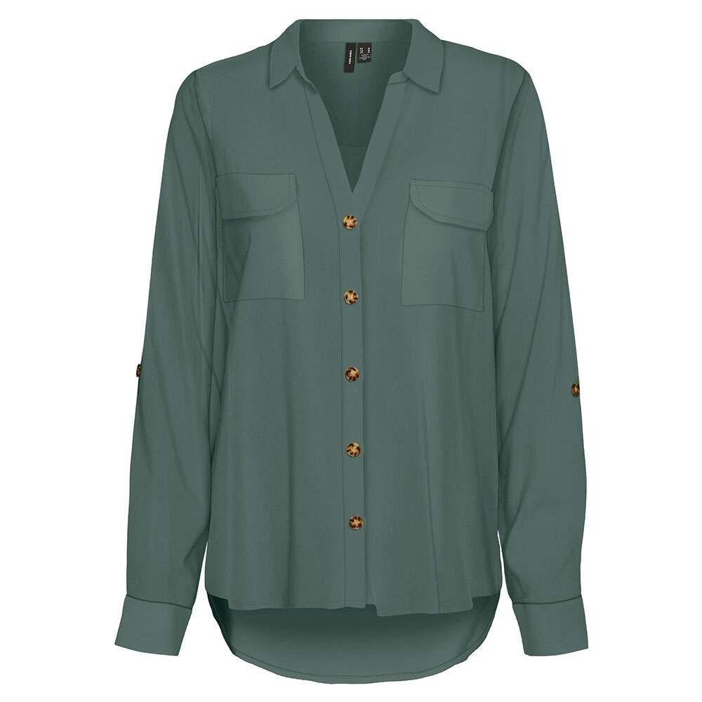

Рубашка с длинным рукавом Vero Moda Bumpy New, зеленый