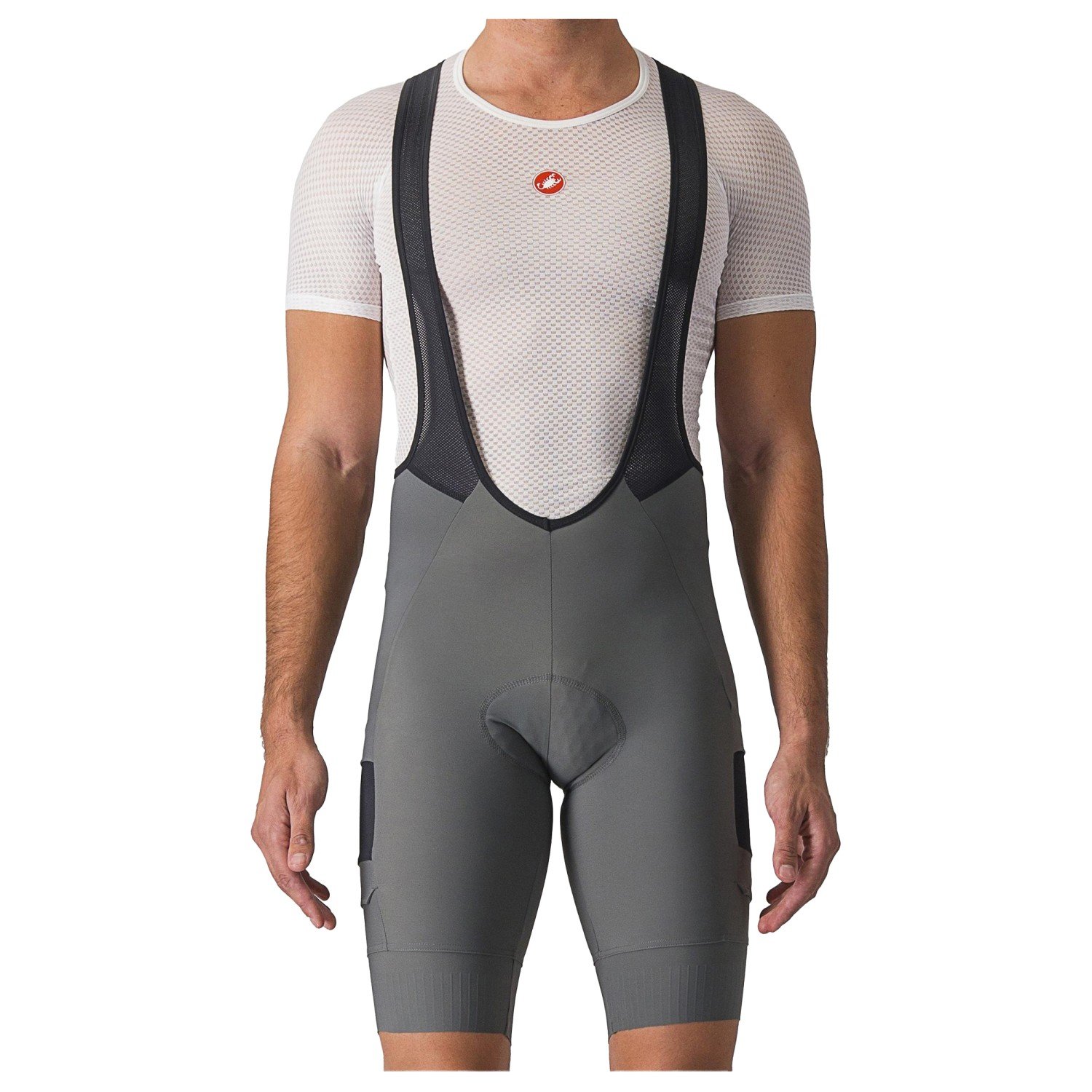 

Велосипедные шорты Castelli Unlimited Cargo Bibshort, цвет Gunmetal Gray