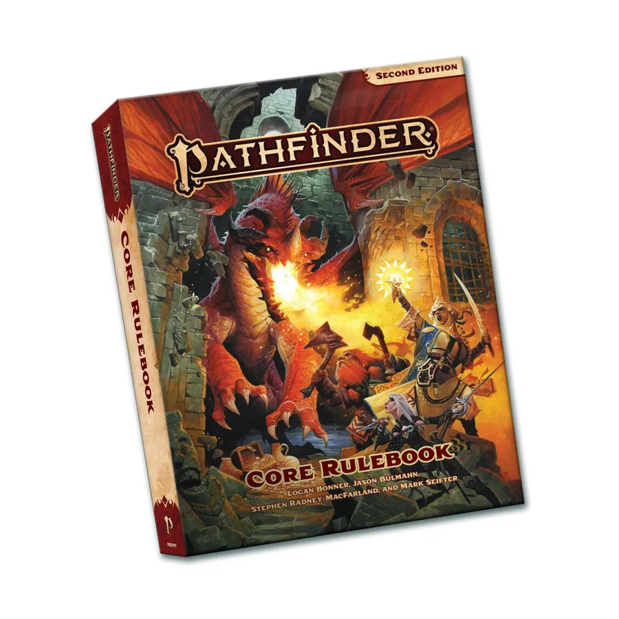 

Pathfinder Core Rulebook (2nd Edition, Pocket Edition), Pathfinder Roleplaying Game (2nd Edition) - Core & Assorted, мягкая обложка