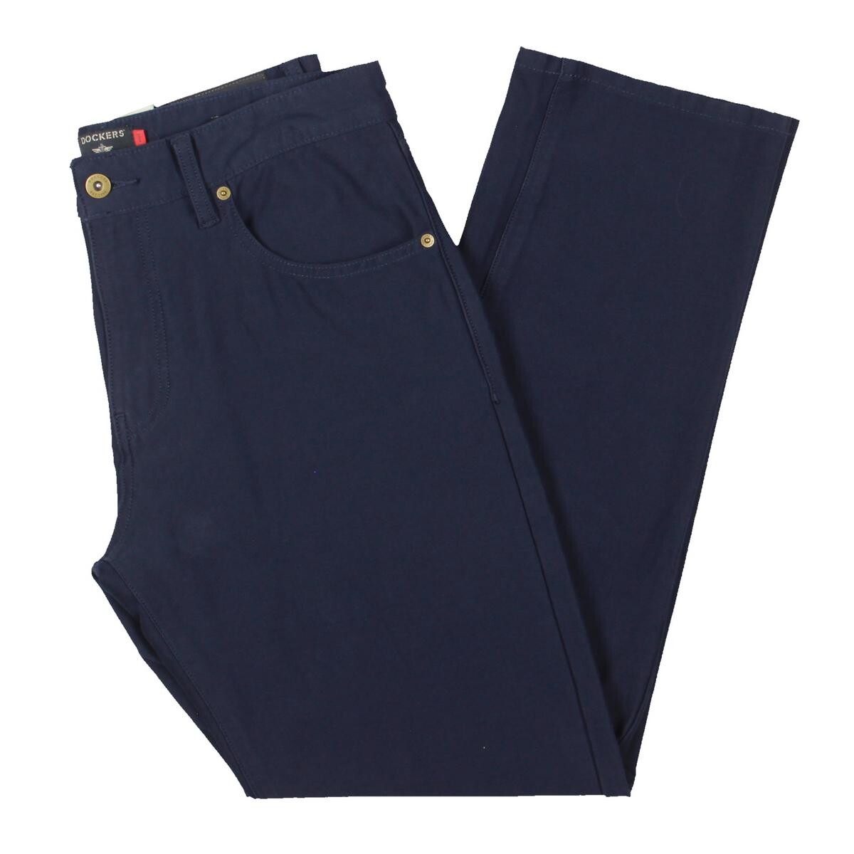 

Мужские прямые удобные брюки прямого кроя Dockers, цвет Pembroke