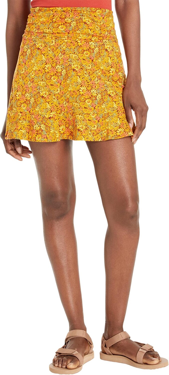 

Юбка чака с рюшами Toad&Co, цвет Gooseberry Daisy Print