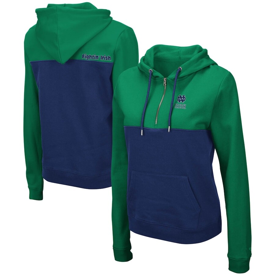 

Куртка Colosseum Notre Dame Fighting Irish, зеленый