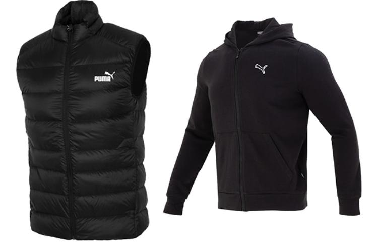 

Мужская повседневная спортивная одежда Puma, цвет Black and Black