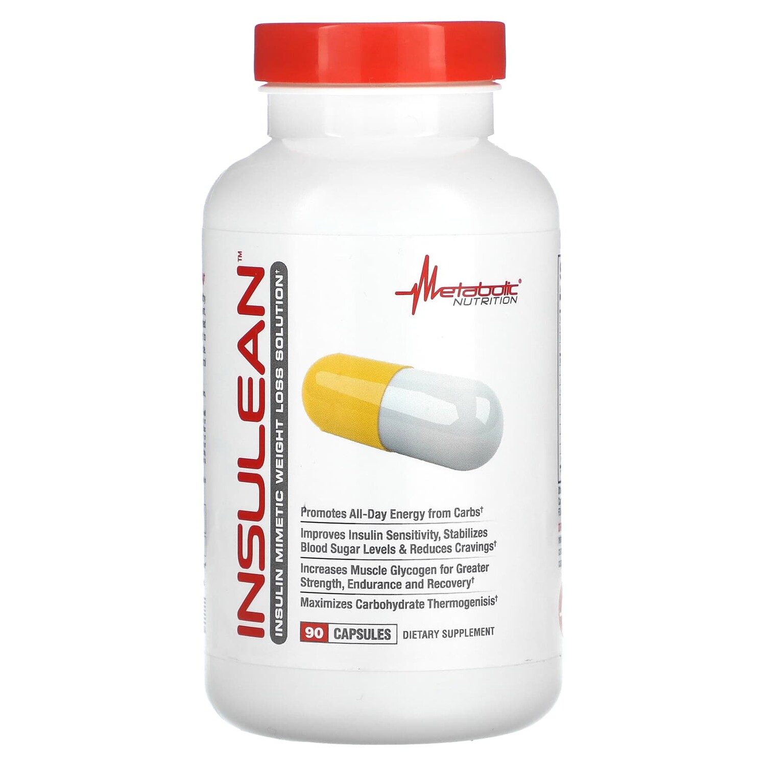 

Инсулеан, 90 капсул, Metabolic Nutrition
