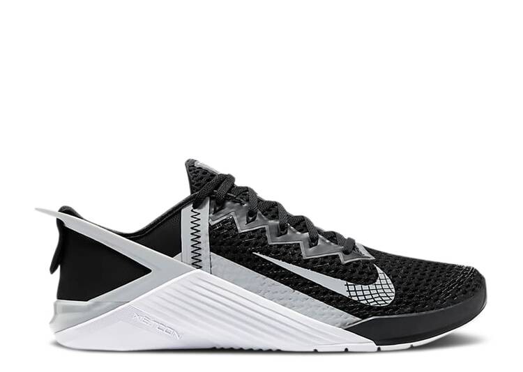 

Кроссовки Nike METCON 6 FLYEASE 'BLACK WHITE', черный
