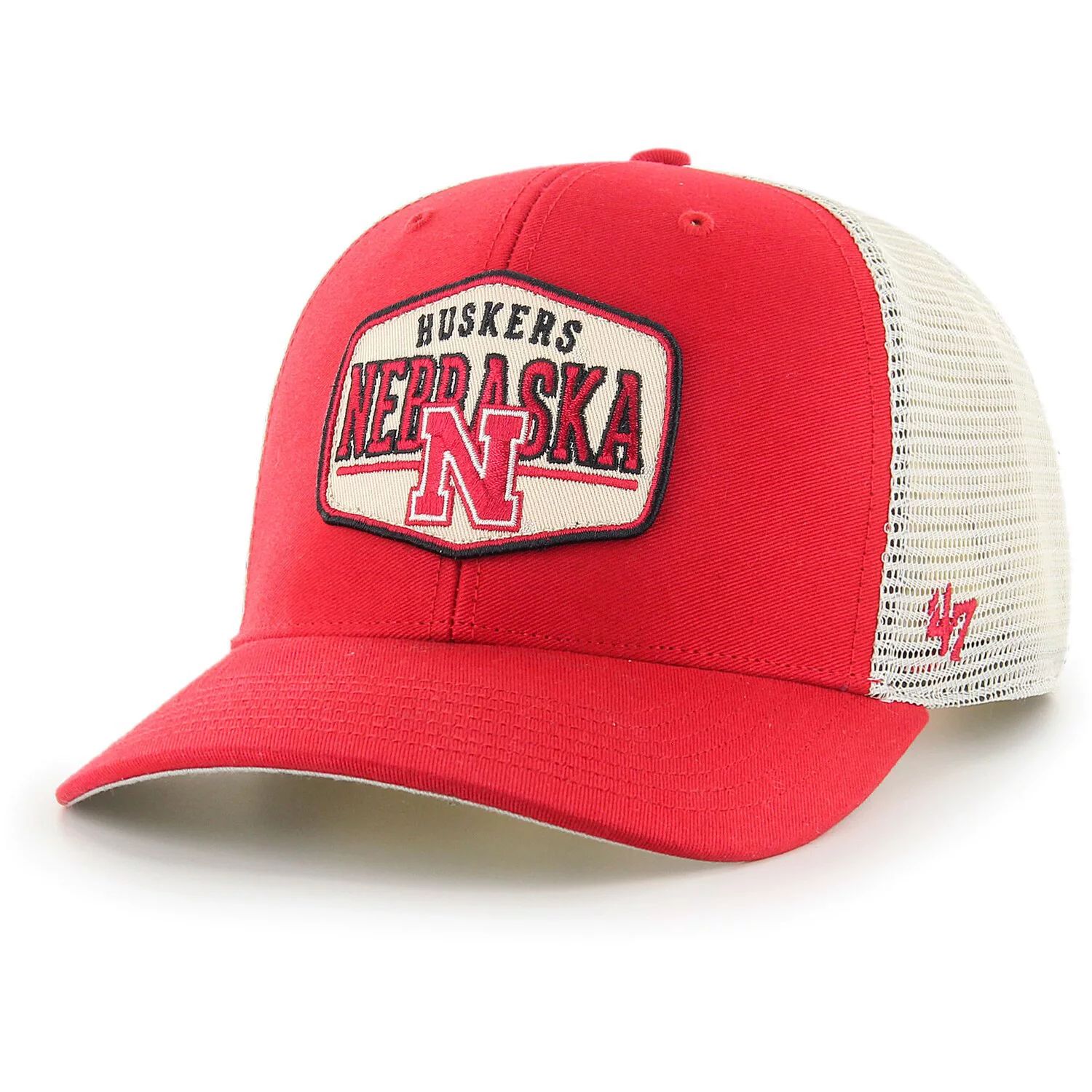 

Мужская кепка Snapback '47 Scarlet Nebraska Huskers Shumay MVP Trucker