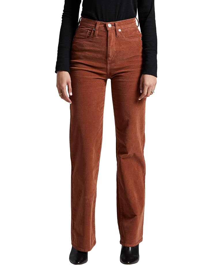 

Джинсы Silver Jeans Co. Highly Desirable High-Rise Trouser Leg Pants L28918COR625, цвет Rust