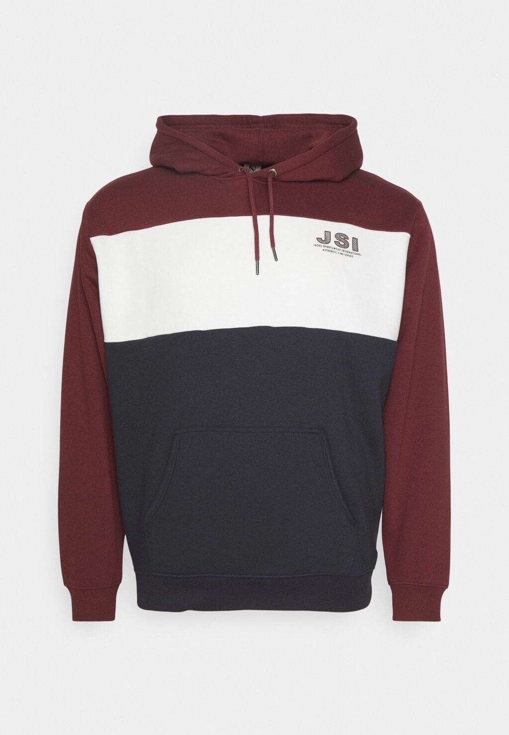 

Толстовка Color Block Hoodie Jack's Sportswear, бордовый