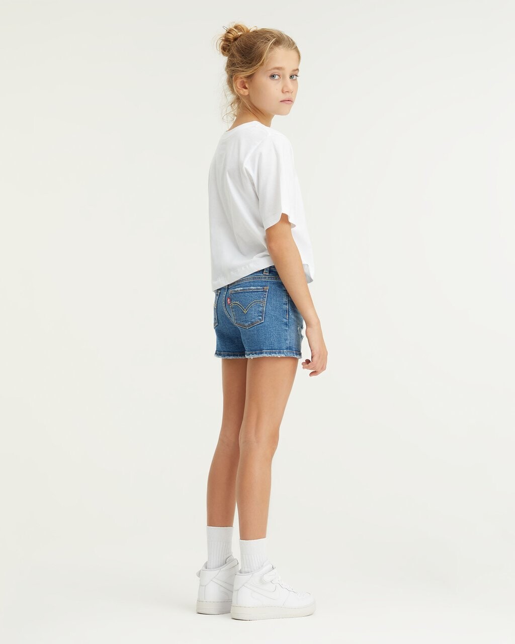 

Джинсовые шорты 501 Original Levi's, цвет dark stonewash