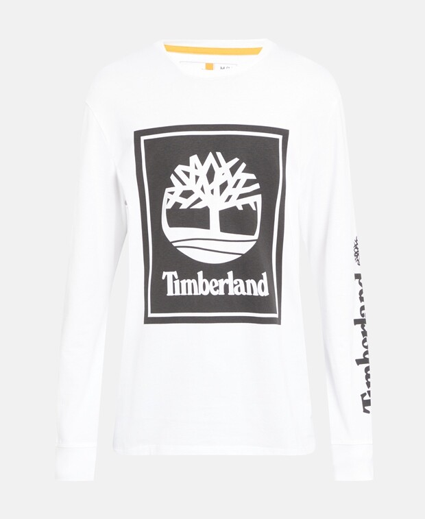 

Топ с длинными рукавами Timberland, белый