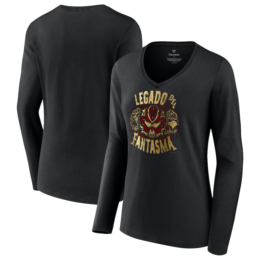 

Футболка с длинным рукавом Fanatics Branded Legado Del Fantasma, черный