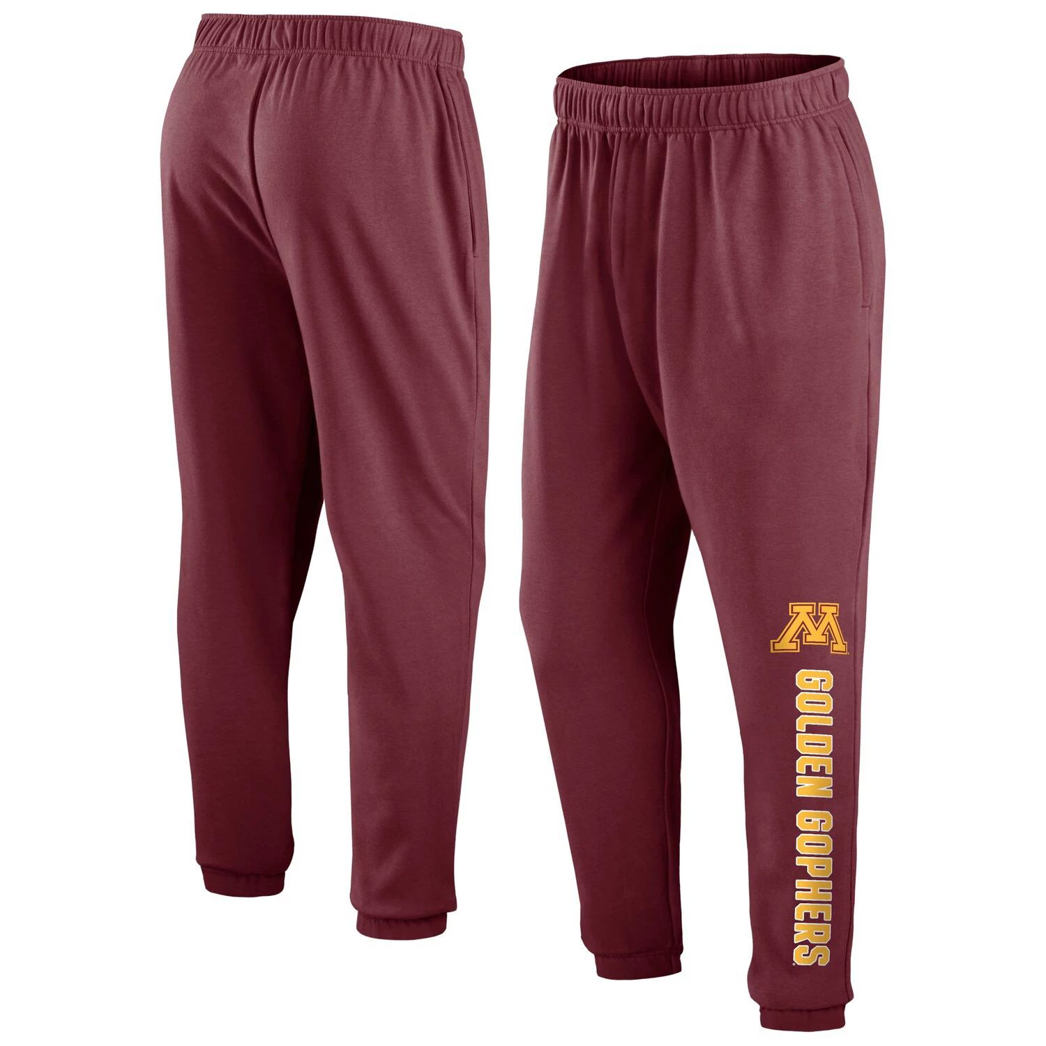 

Мужские флисовые спортивные штаны Fanatics Maroon Minnesota Golden Gophers Root For Home