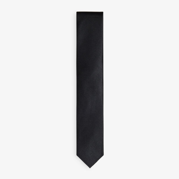 

Фактурный шелковый галстук Moorez Ted Baker, черный
