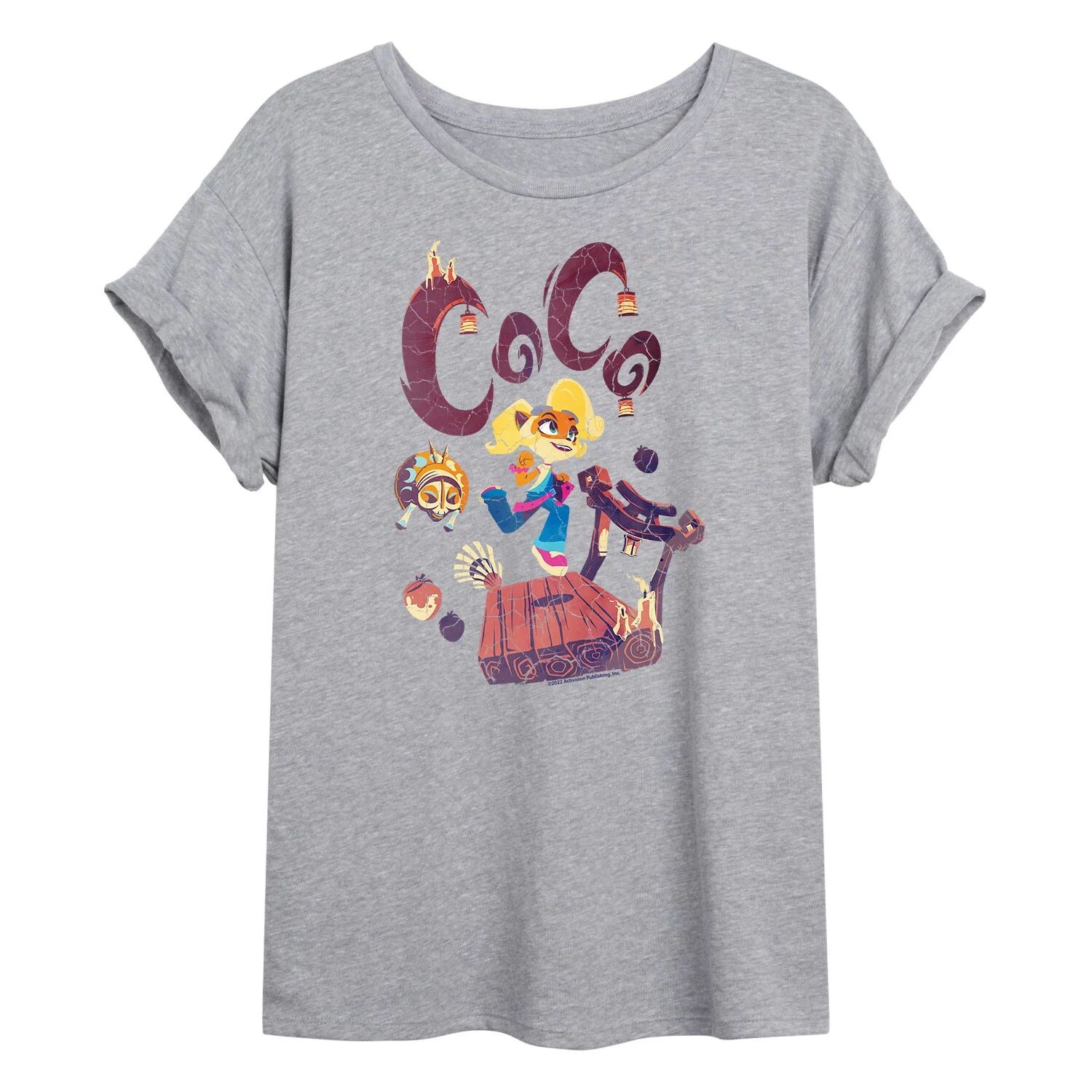 

Струящаяся футболка Juniors' Crash Bandicoot Coco Licensed Character
