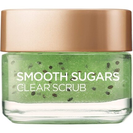 

Скраб для лица и губ Paris Smooth Sugar Clear Kiwi 50 мл, L'Oreal