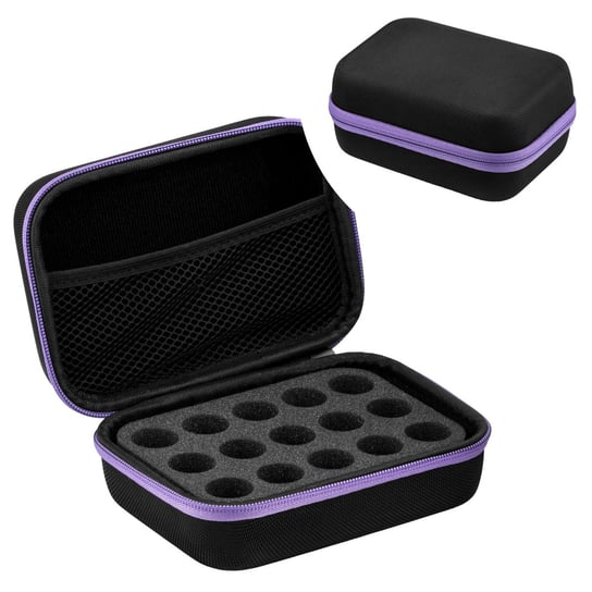 Футляр-органайзер для 15 фиолетовых лаков для ногтей., inna фотографии