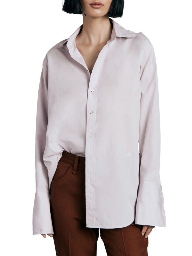 

Рубашка Diana из хлопкового поплина Rag & Bone, цвет Color