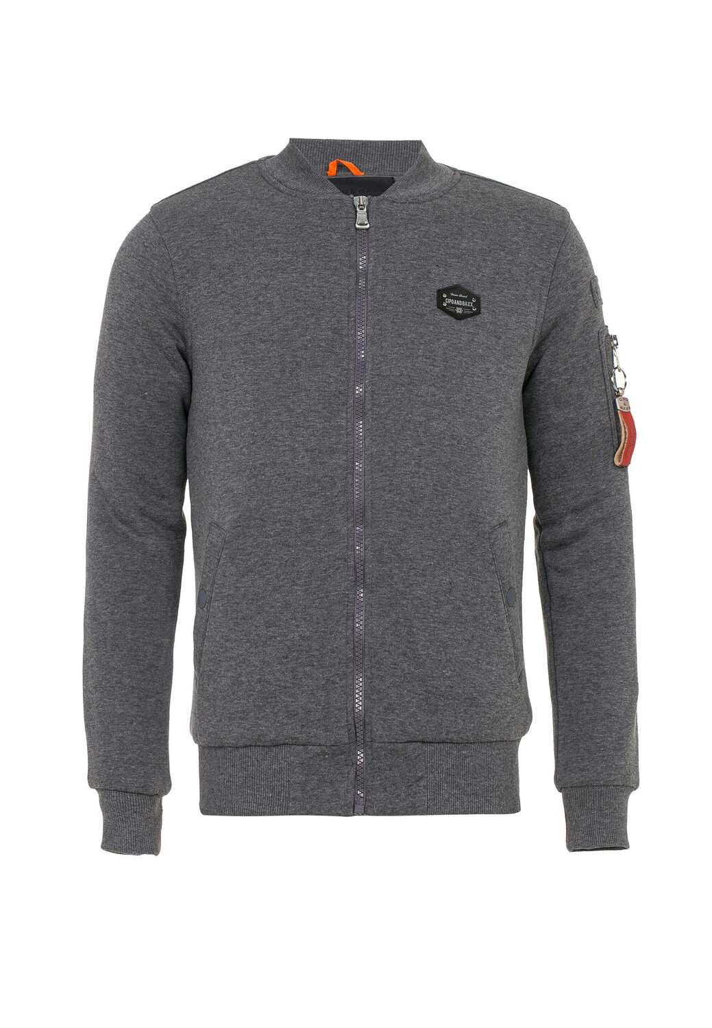 

Толстовка Cipo & Baxx Collegejacke, антрацит