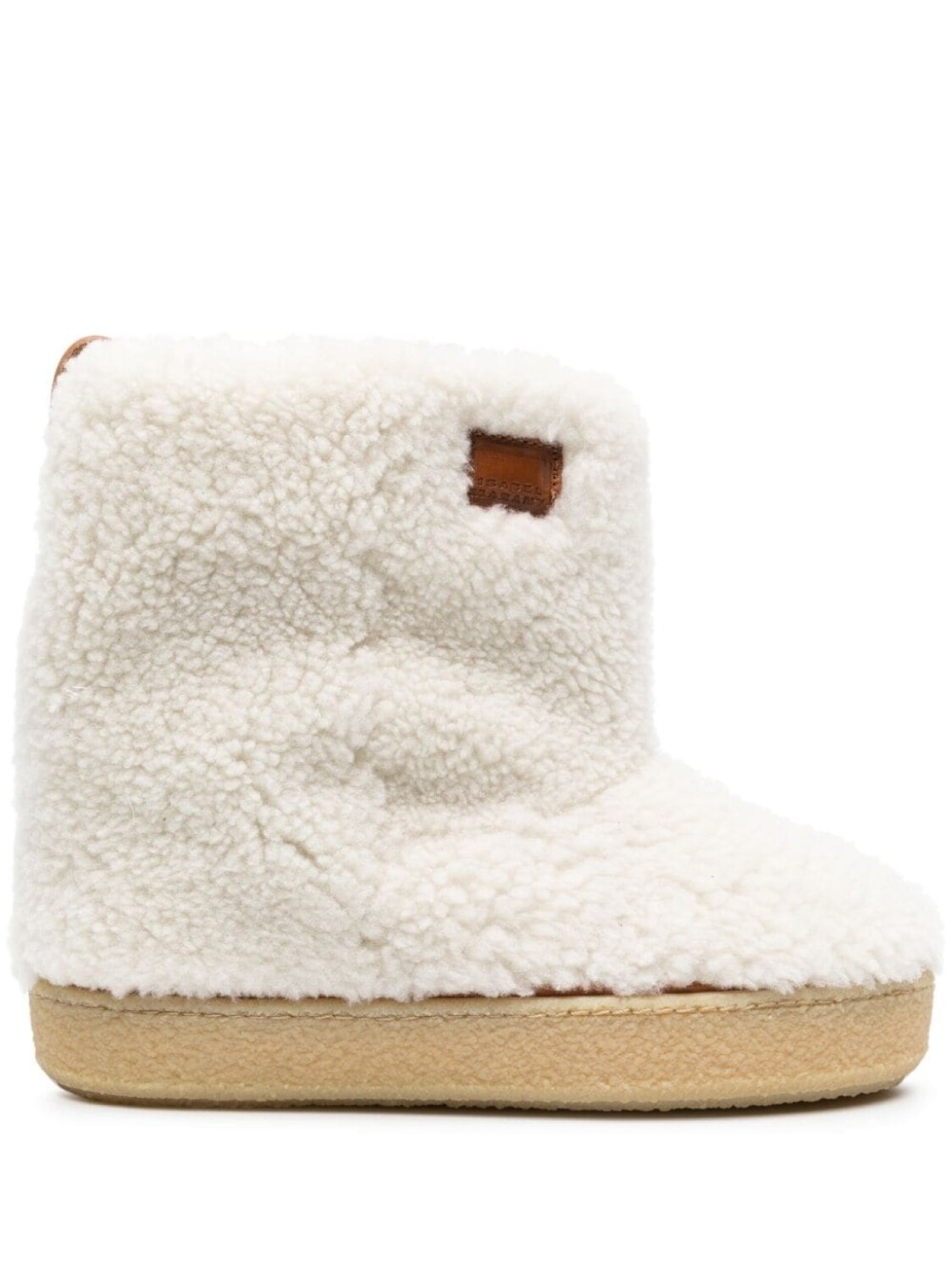 

ISABEL MARANT ботинки Frieze из овчины, белый