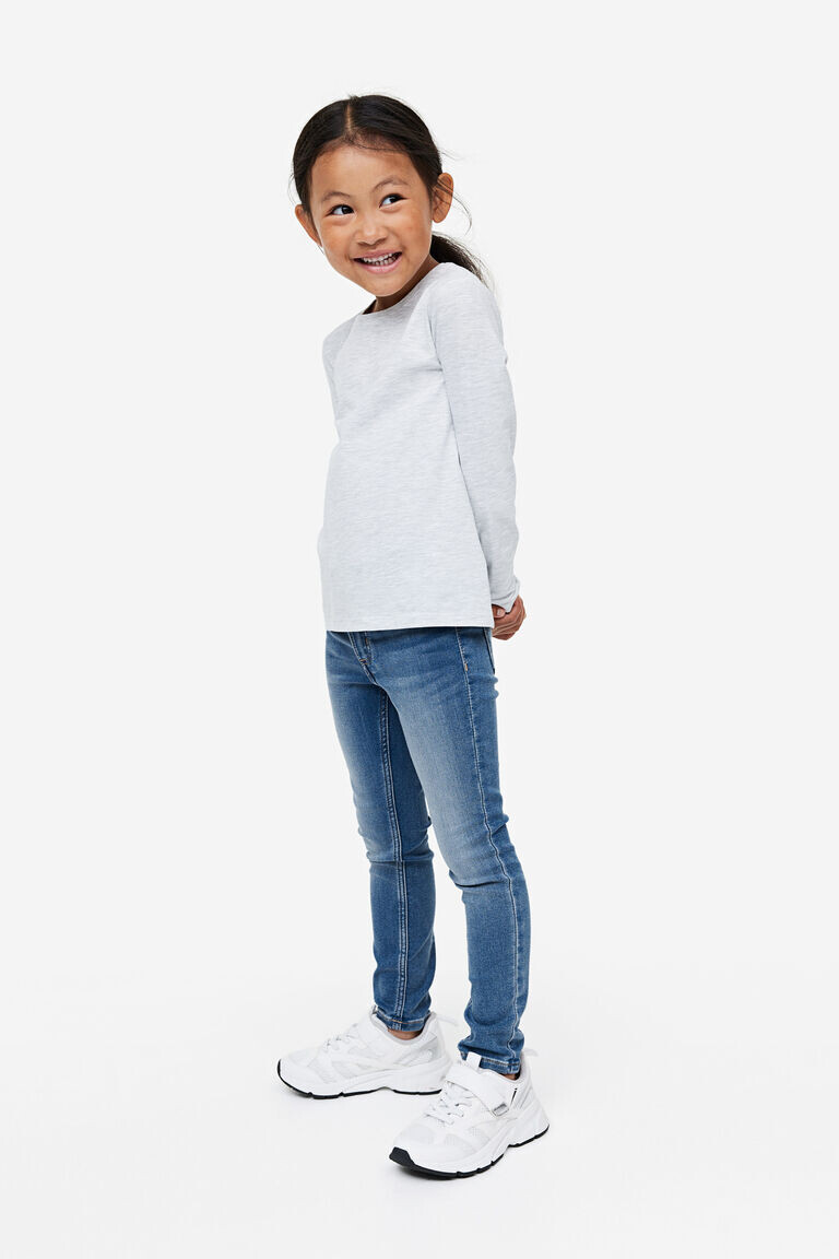 

Супермягкие джинсы скинни H&M, синий