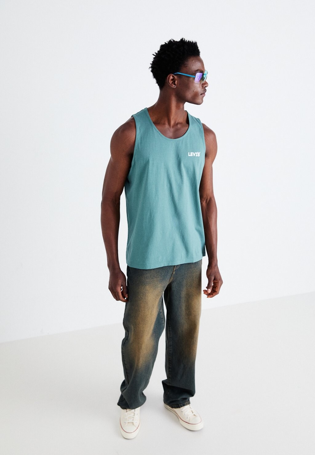 

Верхняя Relaxed Graphic Tank Levi's, Северная Атлантика