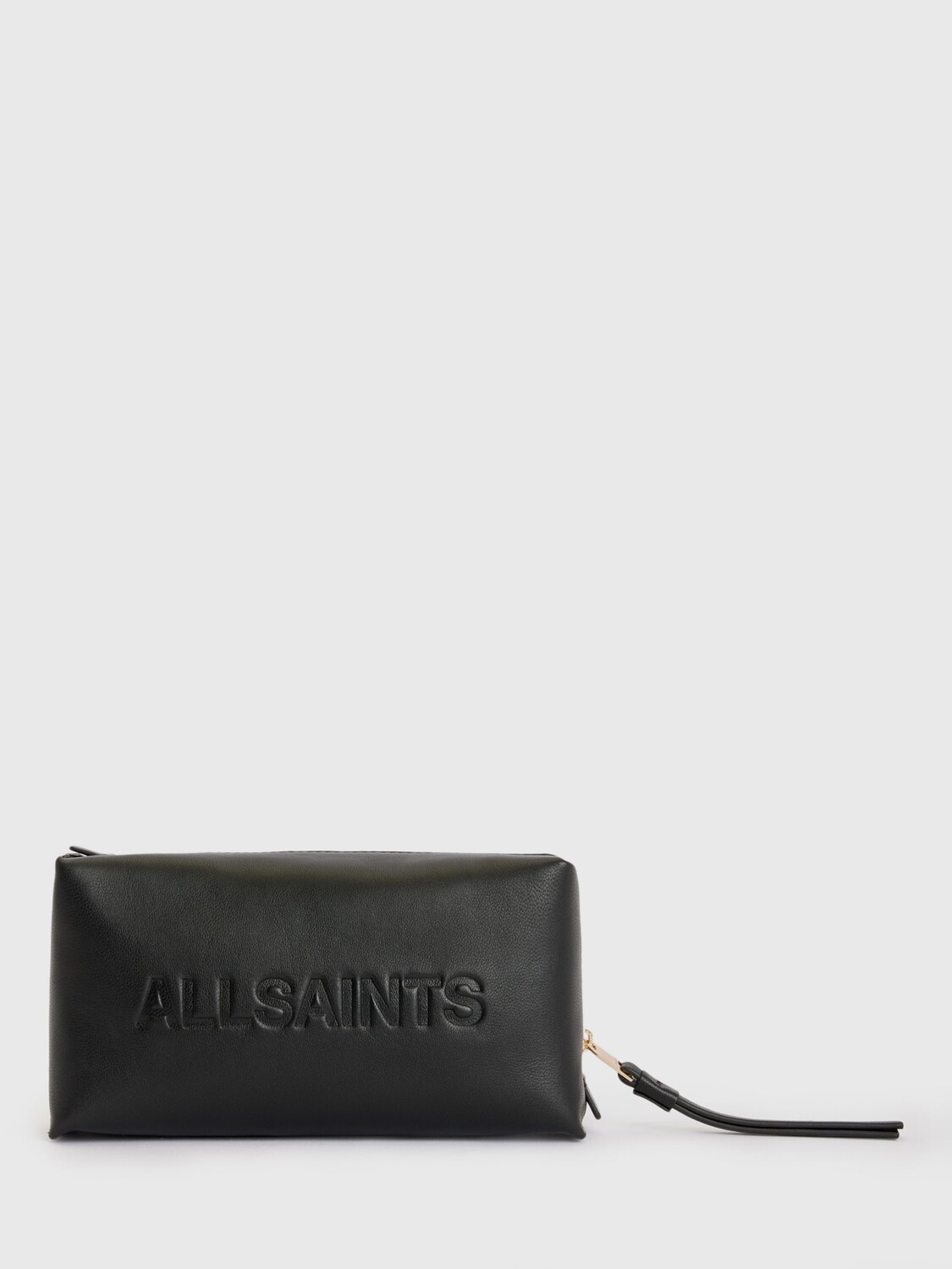 

Кожаный кошелек Эллиотт AllSaints, черный