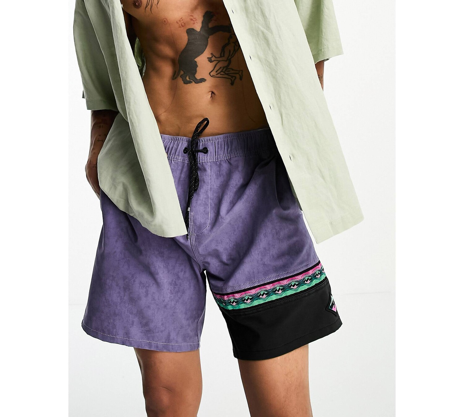 

Фиолетовые плавки-шорты Billabong Burleigh