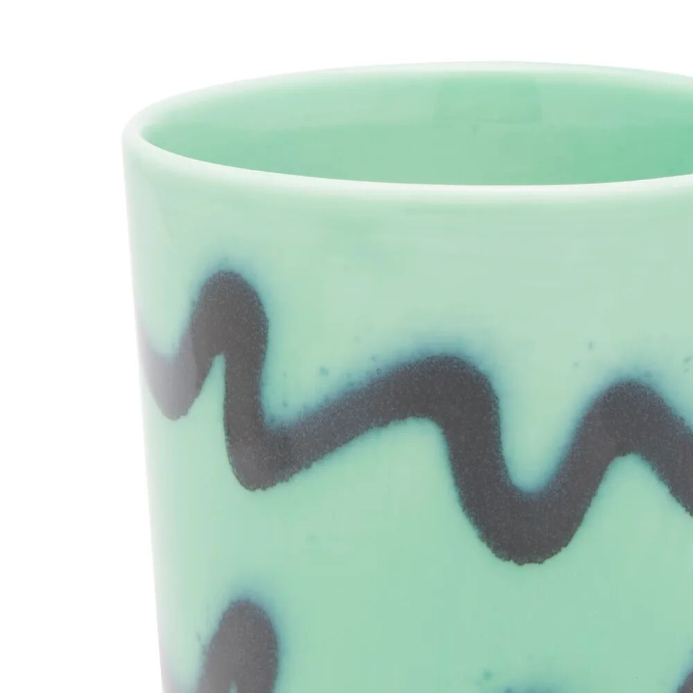 Frizbee Ceramics Пивная чашка, зеленый