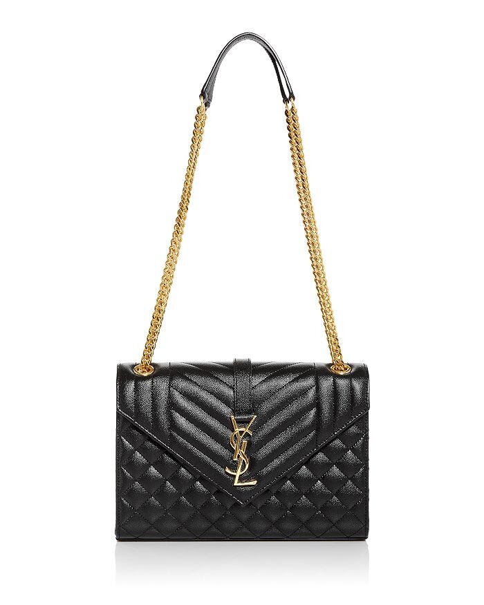 

Сумка через плечо Envelope среднего размера из стеганой кожи Saint Laurent