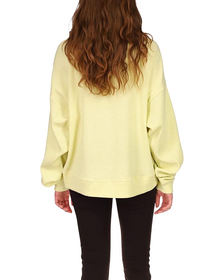 

Футболка Sanctuary Easy Winter Waffle Knit Mock Neck Tee, цвет Heather Day-Glo