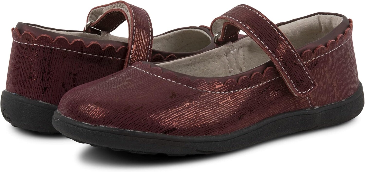 

Балетки Jane II See Kai Run, цвет Burgundy Metallic