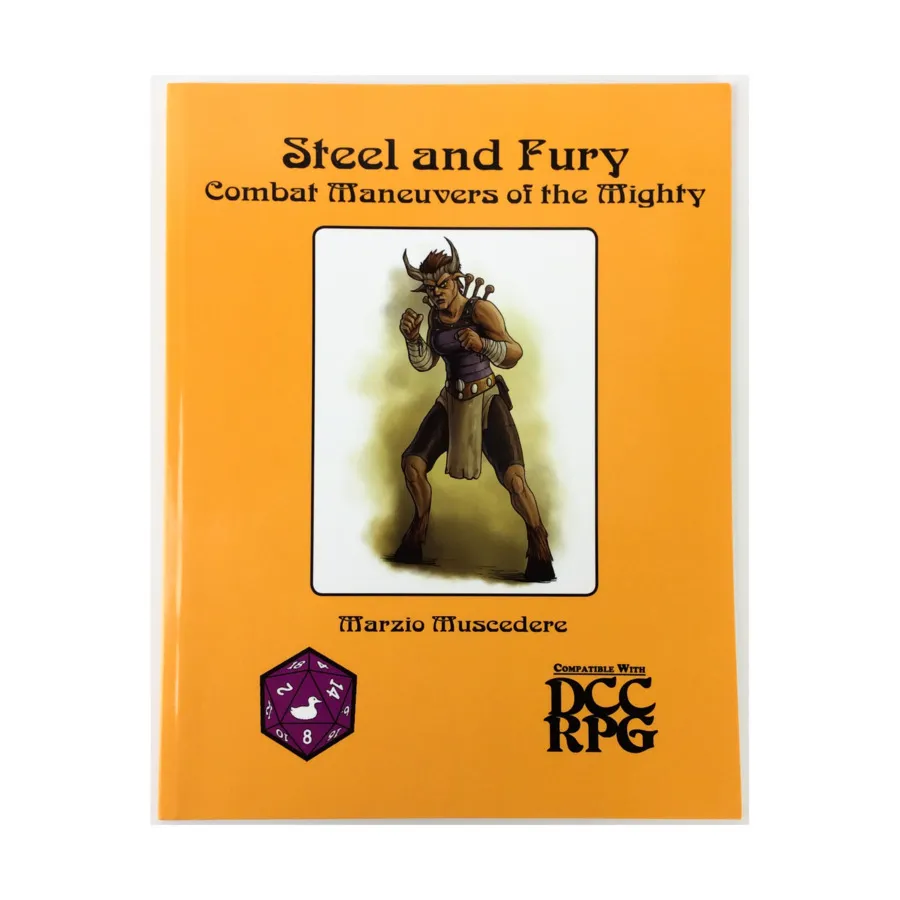 

Steel and Fury (Black & White), Dungeon Crawl Classics (Purple Duck Games), мягкая обложка