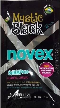 

Шампунь для волос, 10 г Novex, Deep Hair Mystic Black