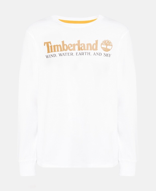

Топ с длинными рукавами Timberland, белый