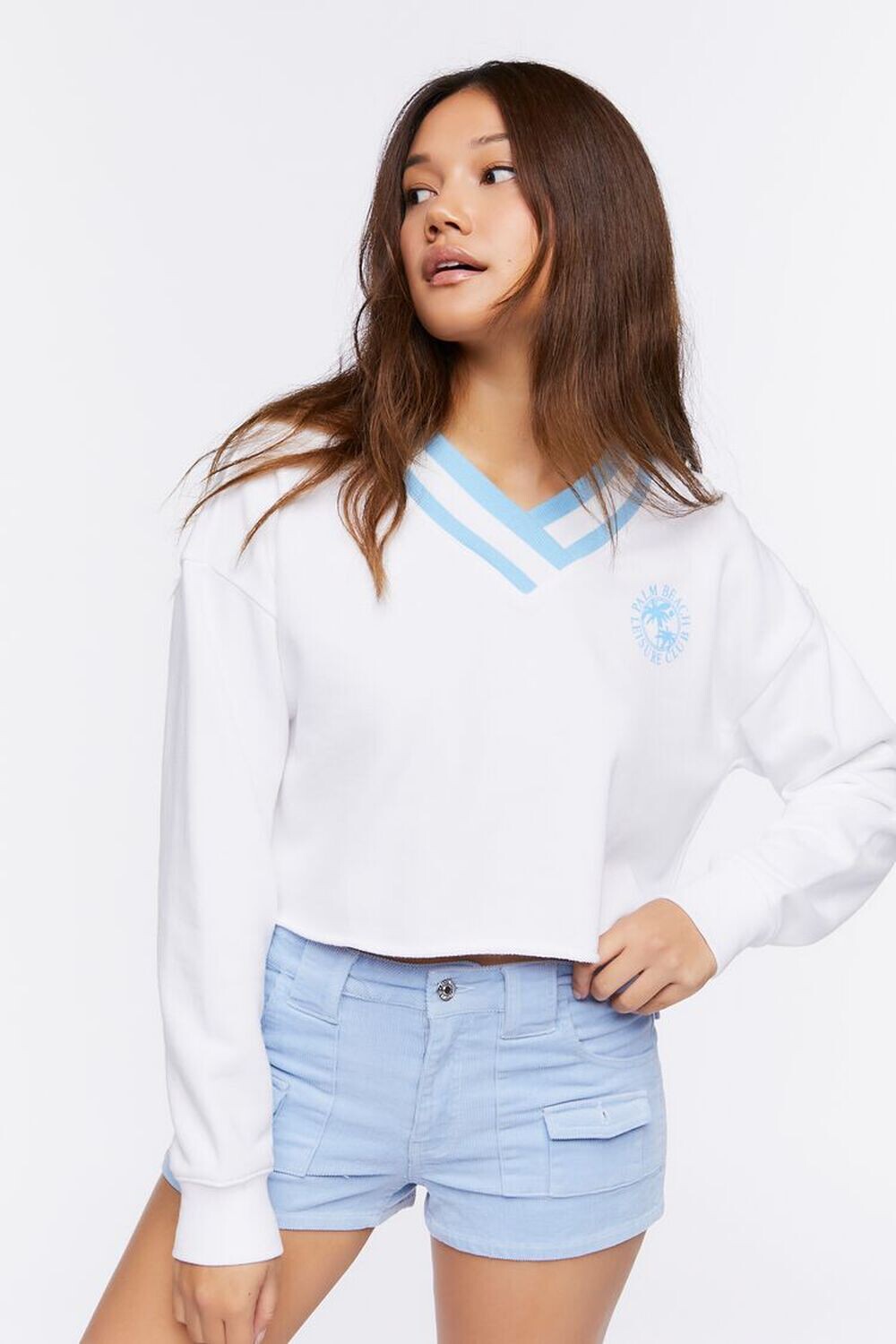 

Вельветовые шорты со средней посадкой Forever 21