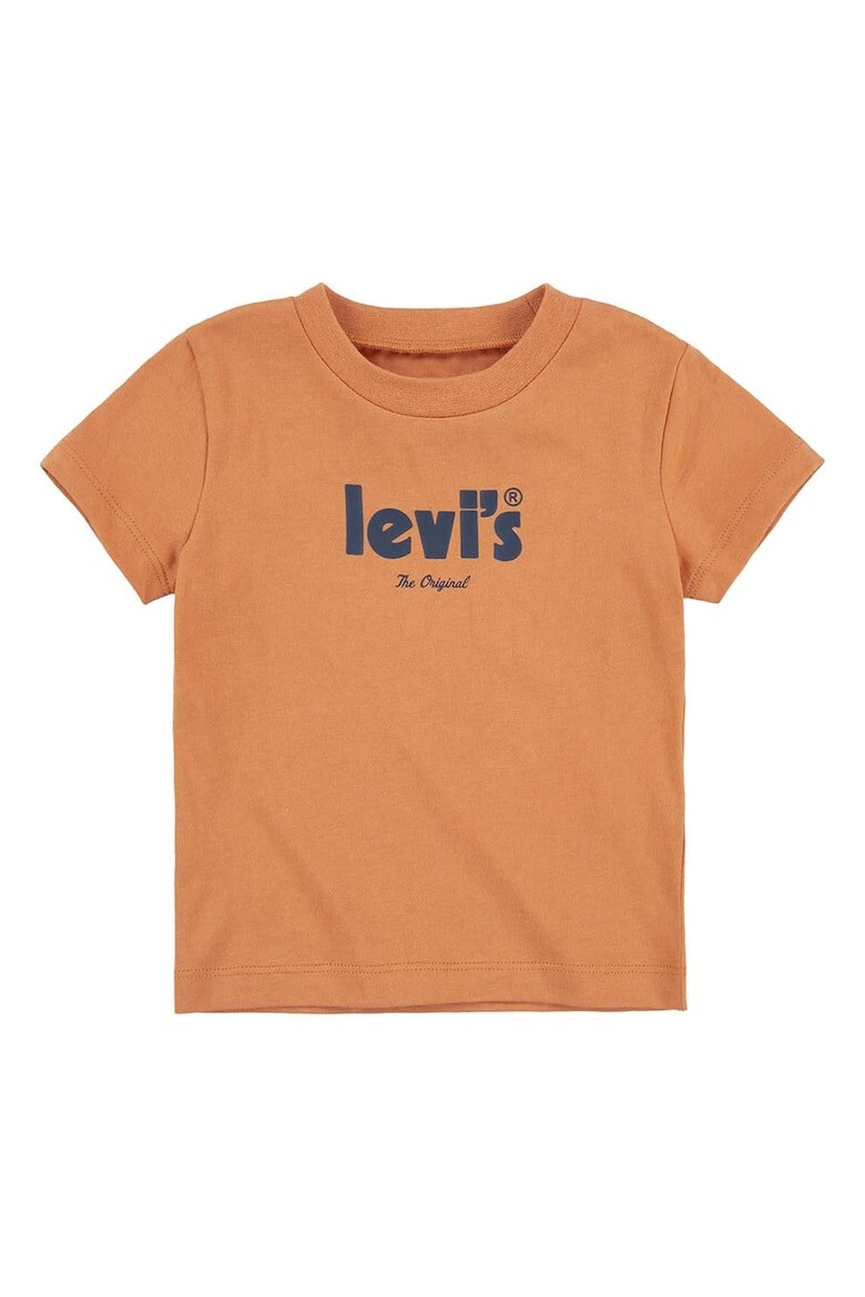 

Хлопковая футболка с логотипом Levi'S, оранжевый