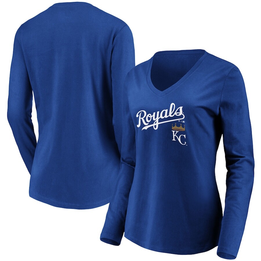 

Футболка с длинным рукавом Fanatics Branded Kansas City Royals, роял