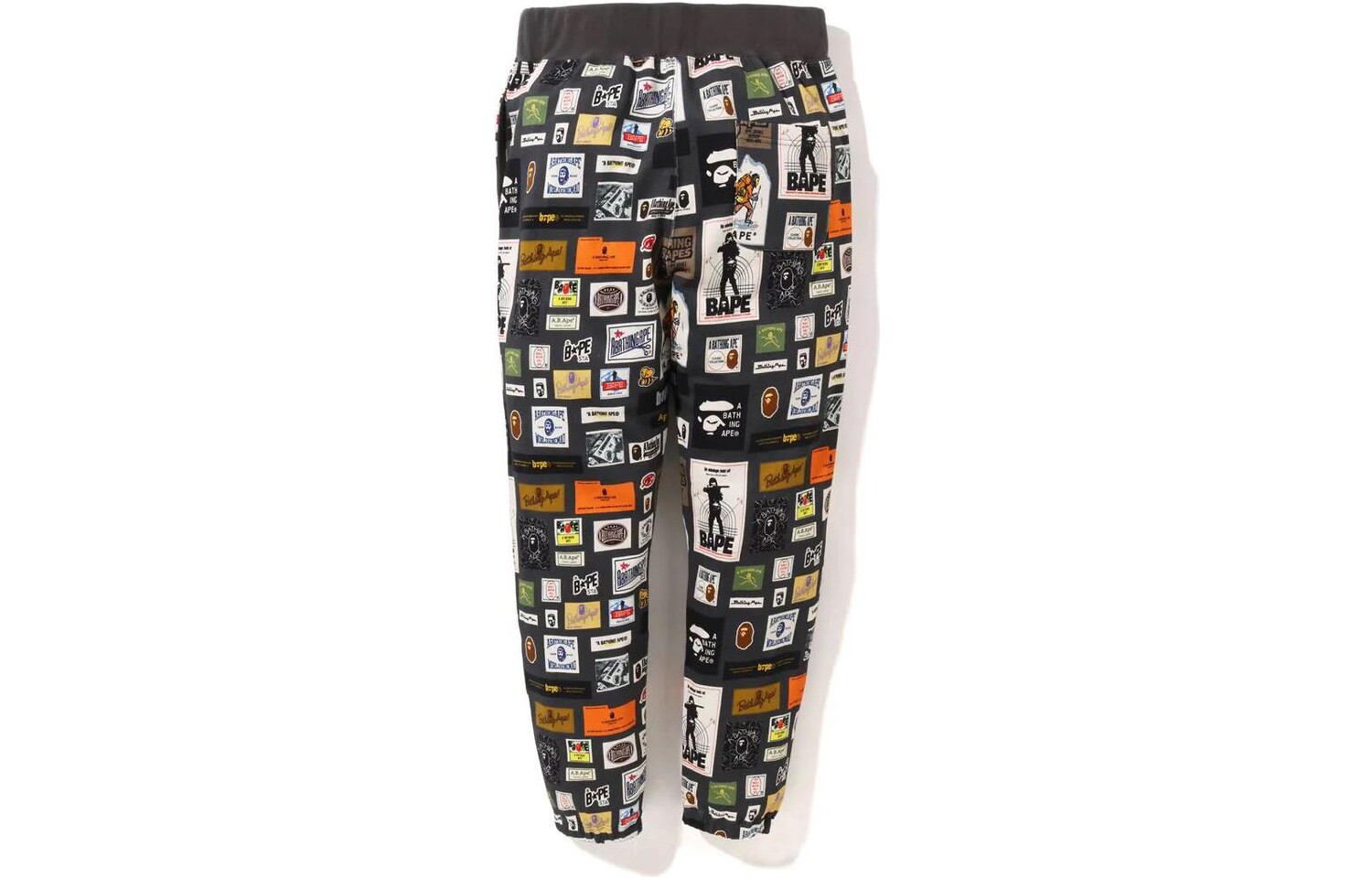 

Спортивные штаны BAPE Multi Label A Bathing Ape, черный