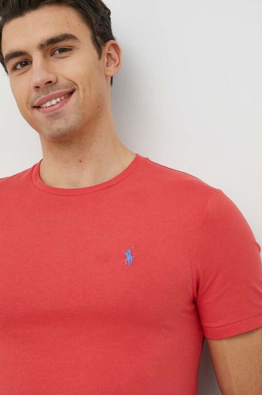 

Хлопковая футболка Polo Ralph Lauren, красный