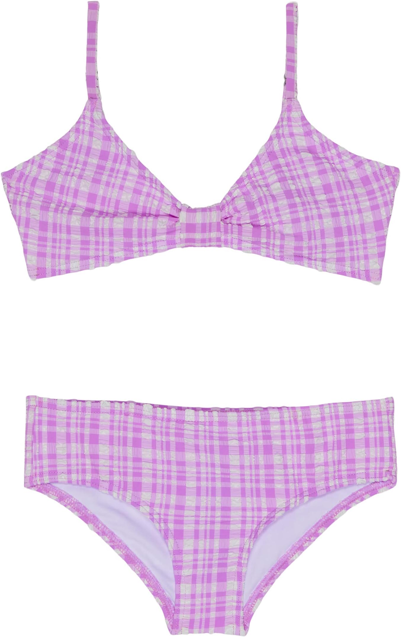 

Купальник Billabong Kids Checkin The Waves Knotted Trilet Two-Piece Swim Set, цвет Lush Lilac