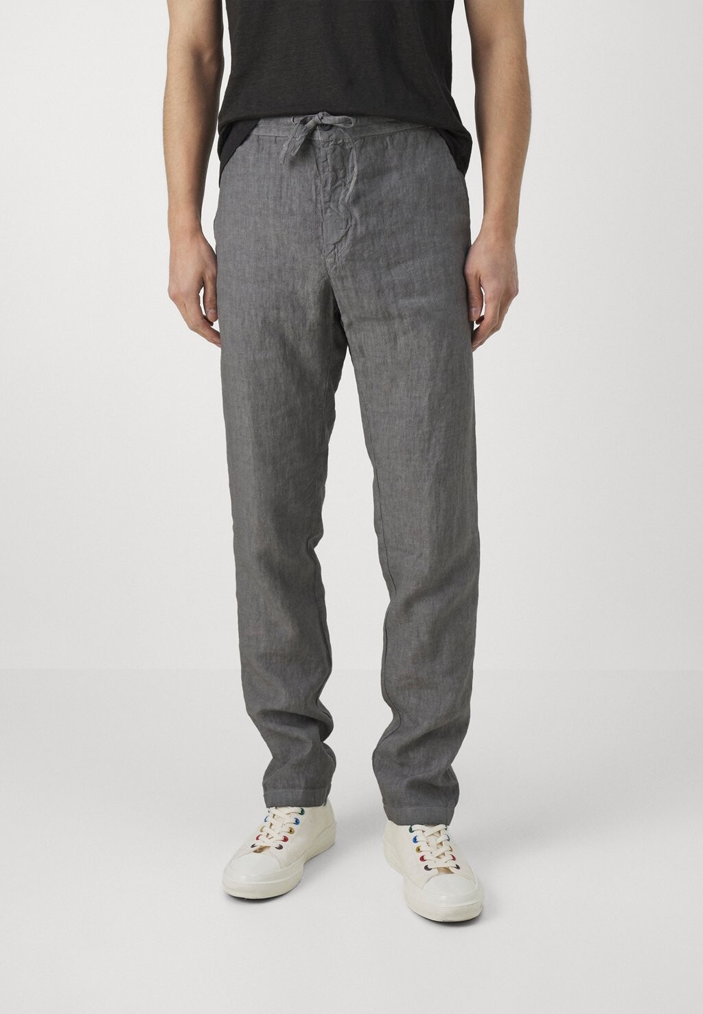 

Брюки MEN DRAWSTING PANT 120% Lino, цвет iron soft fade