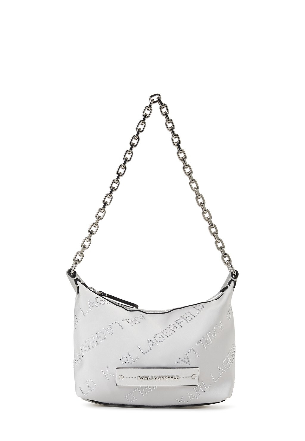 

Сумочка ESSENTIAL CRYSTAL MINI KARL LAGERFELD, серебро